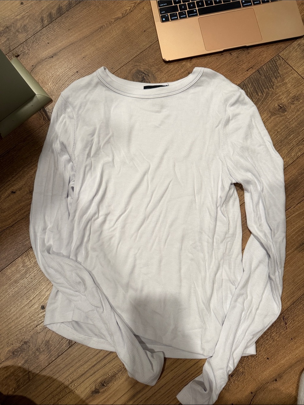 Woman’s White Long-Sleeve